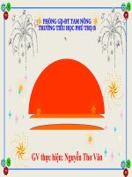 bài giảng toán lớp 5 bài diện tích hình tam giác