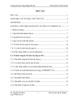 Báo cáo thực tập tốt nghiệp: Phân tích những chỉ tiêu tài chính của công ty TNHH Một Thành Viên 28 – 1