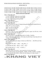 Ebook kỹ thuật vết dầu loang chinh phục lí thuyết hóa học  phần 2