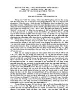 HIỆU QUẢ TỪ VIỆC TRIỂN KHAI PHONG TRÀO THI ĐUA “GIỎI VIỆC TRƯỜNG – ĐẢM VIỆC NHÀ”CỦA PHỤ NỮ NGÀNH GD & ĐT TỈNH PHÚ YÊN