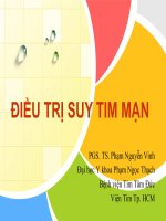 ĐIỀU TRỊ SUY TIM MẠN