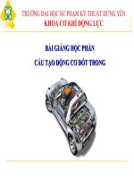 BÀI GIẢNG ĐIỆN TỬ CẤU TẠO ĐỘNG CƠ ĐỐT TRONG