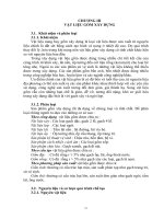 Bài giảng vật liệu xây dựng  phần 2