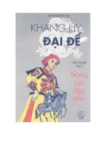 khang hy đại đế tập 2  nhị nguyệt hà