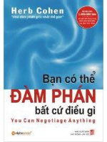 bạn có thể đàm phán bất cứ điều gì   herb cohen