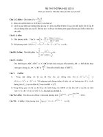 5 đề thi thử thpt quốc gia môn toán năm 2016 phần 3