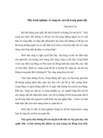 kinh nghiệm về công tác cán bộ trong quân đội