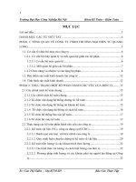 Báo cáo thực tập: THỰC TRẠNG MỘT SỐ PHẦN HÀNH CHỦ YẾU CỦA CÔNG TY TNHH THƯƠNG MẠI ĐIỆN TỬ QUANG LONG