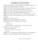 PHẦN THI bốc THĂM câu hỏi