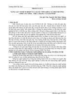 NĂNG LỰC NGHỀ NGHIỆP CỦA GIẢNG VIÊN KHOA XÃ HỘI TRƯỜNG CĐSP TÂY NINH – THỰC TRẠNG VÀ GIẢI PHÁP