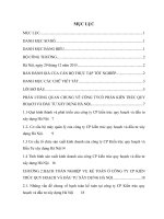 Báo cáo thực tập: Thực trạng một số phần hành kế toán chủ yếu tại CP kiến trúc quy hoạch và đầu tư xây dựng Hà Nội