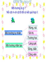 bài giảng khoa học lớp 5 bài 64  tài nguyên thiên nhiên