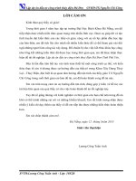 Đồ án tốt nghiệp thủy điện