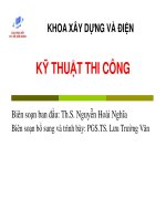 Bài giảng kỹ thuật thi công   chương 6  công tác hoàn thiện