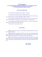 QD110 2006 điều lệ tổ chức và hoạt động của ngân hàng phát triển việt nam