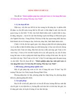 SKKN kinh nghiệm giúp học sinh giải toán có văn dạng bài toán về ít hơn lớp 2d trường tiểu học lộc ninh 