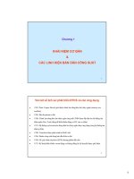 Điện tử công suất: Linh kiện đtcs và các khái niệm cơ bản