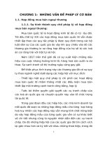 Giải quyết xung đột pháp luật trong hợp đồng mua bán hàng hóa