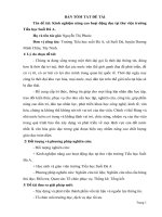 SKKN kinh nghiệm nâng cao hoạt động đọc tại thư viện trường tiểu học suối đá a 