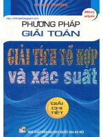 Ebook phương pháp giải toán giải tích tổ hợp và xác suất  phần 1