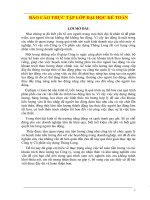 BÁO CÁO THỰC TẬP LỚP ĐẠI HỌC KẾ TOÁN