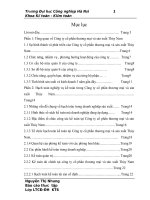 Báo cáo thực tập: Hạch toán nghiệp vụ kế toán trong Công ty cổ phần thương mại và sản xuất Thủy Nam