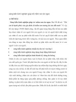 Một số biện pháp giúp trẻ ăn ngon khỏe phát triển toàn diện ở trường mầm non b xã tứ hiệp 