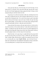 TỔ CHỨC QUẢN LÝ VÀ CÔNG TÁC KẾ TOÁN TẠI CÔNG TY TNHH SẢN XUẤT THƯƠNG MẠI DỊCH VỤ QUANG THẮNG