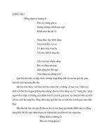 PHÂN TÍCH TÁC PHẨM SANG THU HAY ẤN TƯỢNG