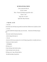 giáo án phát triển thẩm mỹ chủ đề gia đình 