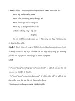 Đề thi học sinh giỏi ngữ văn 9 có lời giải hay