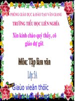 bài giảng tập làm văn lớp 5 tuần ôn tập viết đơn