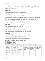 giáo án chủ đề giao thông 