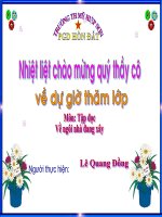 bài giảng tập đọc 5 tuần 15 về ngôi nhà đang xây