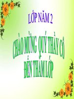 bài giảng tập đọc 5 tuần  CÔNG VIỆC đầu TIÊN