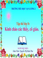 bài giảng luyện từ và câu lớp 5  ôn tập tiết 6