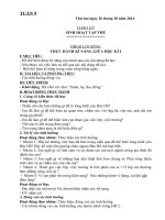 giáo án Lớp 3 tuần 2 năm học 2015 2016 theo mô hình trường học mới vnen Tuần 9   VNEN