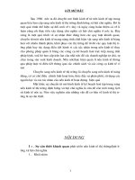 tiểu luận: những vấn đề cơ bản về kinh tế thị trường và giải pháp hoàn thiện