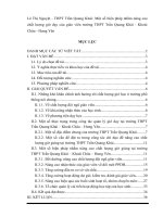 Một số biện pháp nhằm nâng cao chất lượng giờ dạy của giáo viên trường THPT trần quang khải   khoái châu   hưng yên 