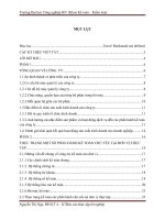 Báo cáo thực tập tốt nghiệp: Thực trạng một số phần hành kế toán chủ yếu của Công ty TNHH Thương Mại Thành Công