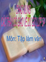 bài giảng tập làm văn lớp 5 tuần 16 làm biên bản một  vụ việc