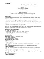 giáo án Lớp 3 tuần 2 năm học 2015 2016 theo mô hình trường học mới vnen Tuần 4   VNEN