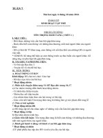 giáo án Lớp 3 tuần 2 năm học 2015 2016 theo mô hình trường học mới vnen Tuần 7   VNEN