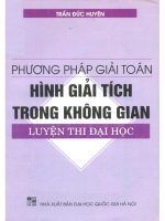 Phương pháp giải toán hình giải tích trong không gian NXB đại học quốc gia 2003 