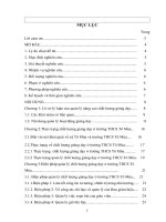 Tiểu luận Biện pháp quản lý chất lượng giảng dạy ở trường THCS tô múa   huyện mộc châu,   tỉnh sơn la