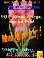 bài giảng tập đọc 5 tuần  26 hội thổi cơm thi ở đồng văn