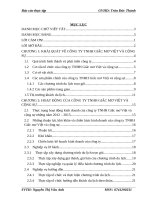 Báo cáo thực tập: Hoạt động của công ty TNHH Giấc mơ Việt và cộng sự