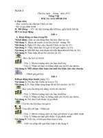 giáo án Lớp 3 tuần 2 năm học 2015 2016 theo mô hình trường học mới vnen Lớp 3 tuần 3