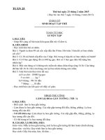 giáo án Lớp 3 tuần 2 năm học 2015 2016 theo mô hình trường học mới vnen Tuần 25   VNEN