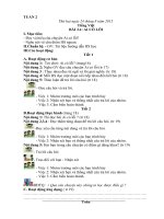 giáo án Lớp 3 tuần 2 năm học 2015 2016 theo mô hình trường học mới vnen